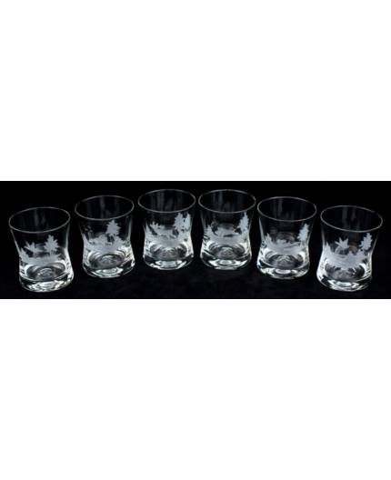 Szkalanka 250ml grawerowana 6 szt SG 202