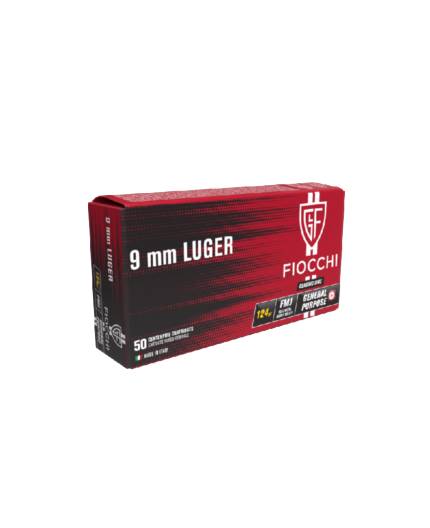 AMUNICJA FIOCCHI KAL.9X19 LUGER FMJ 124 gr